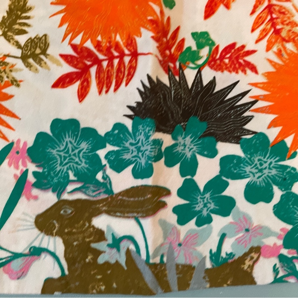 AnthroLiving Home Cally Conway for Anthropologie Cotton Fabric Gift Bag New NWT - Picture 6 of 6